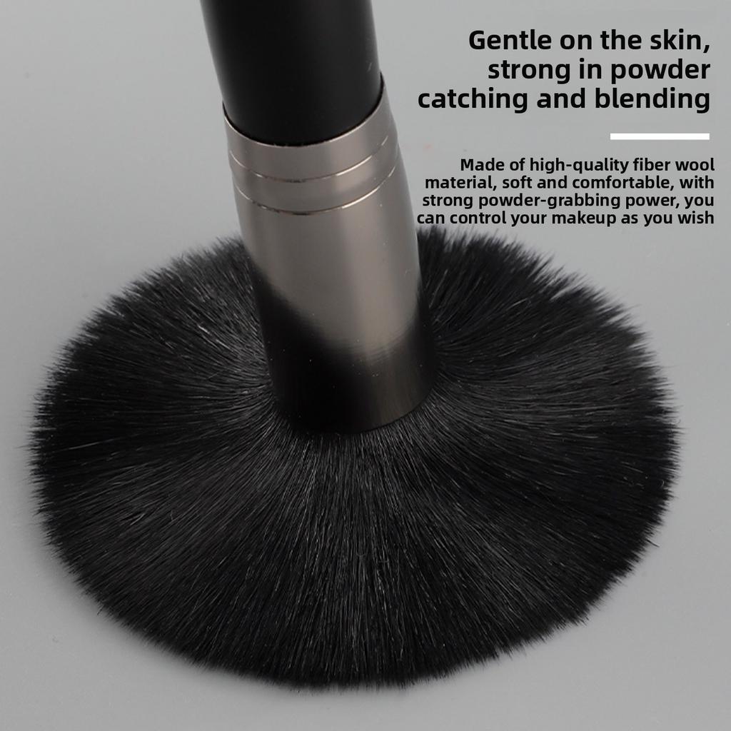 Wool makeup brush tool No stuck powder Single loose powder brush/smudge brush Single makeup brush
