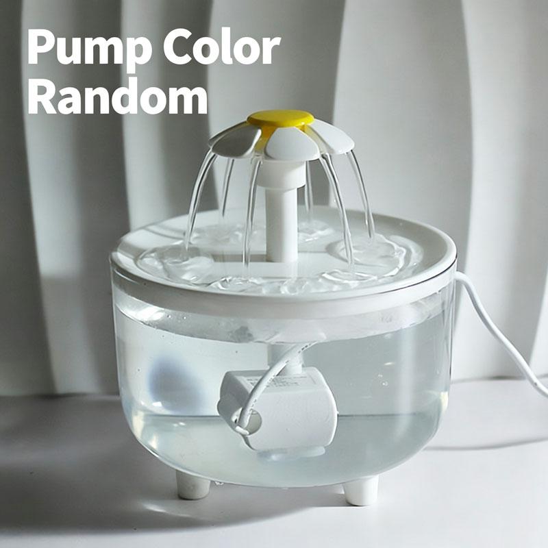 1200mL USB Electric Pet Water Fountain Auto Recirculate Filtration Cat Drinker Bowl with 4 Filters