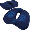 Summer Memory Foam Non-Slip Seat Cushion For Office Chair Tailbone Pain Relief Breathable Mesh Seat Cushion Pillow Pad