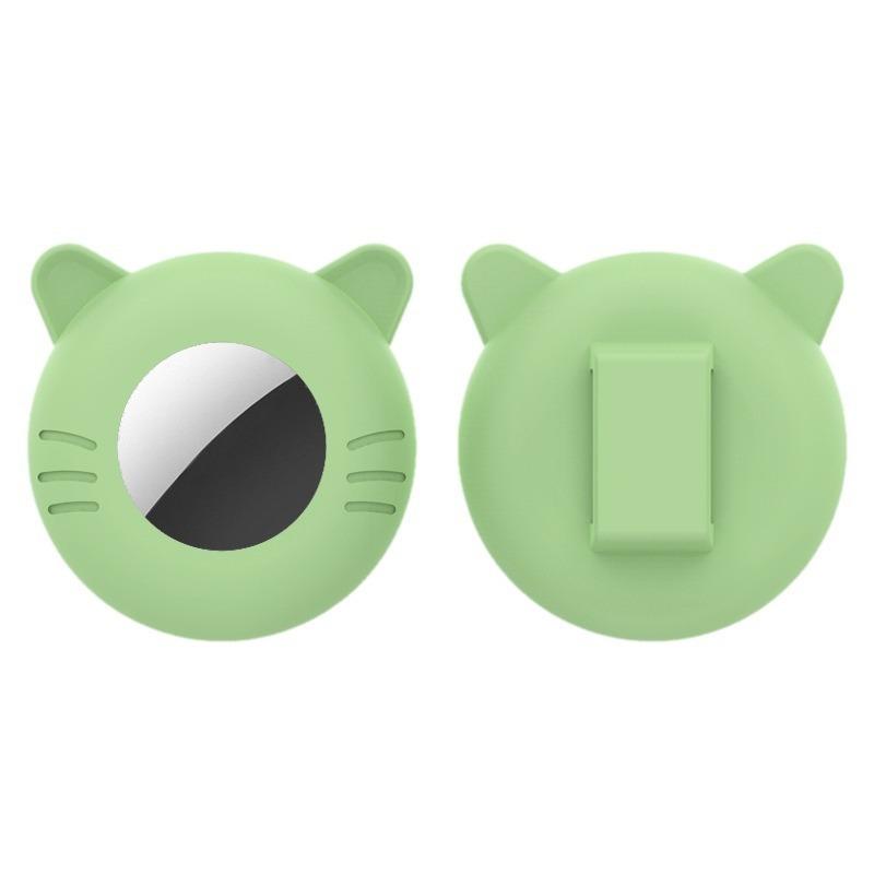 

For Airtag Case Cat Collar Holder Stretchy Silicone Holder For Airtag Puppy Dog Anti-Lost Protective Pet Case Pet Protective