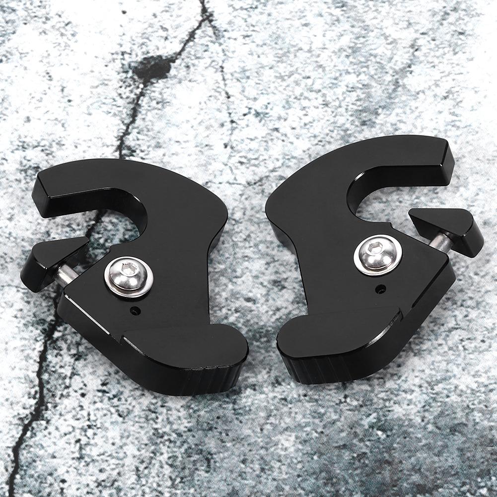 Paar LinksRechts Drehbare Sissy Bar Gepäckträger Docking Riegel Clip Kit CNC Aluminium Passend für
