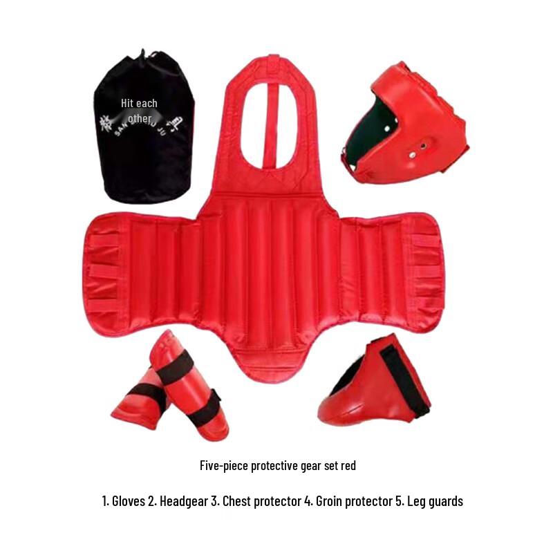 Yingzi 98-Style Sanda Boxing MMA Protective Gear Set