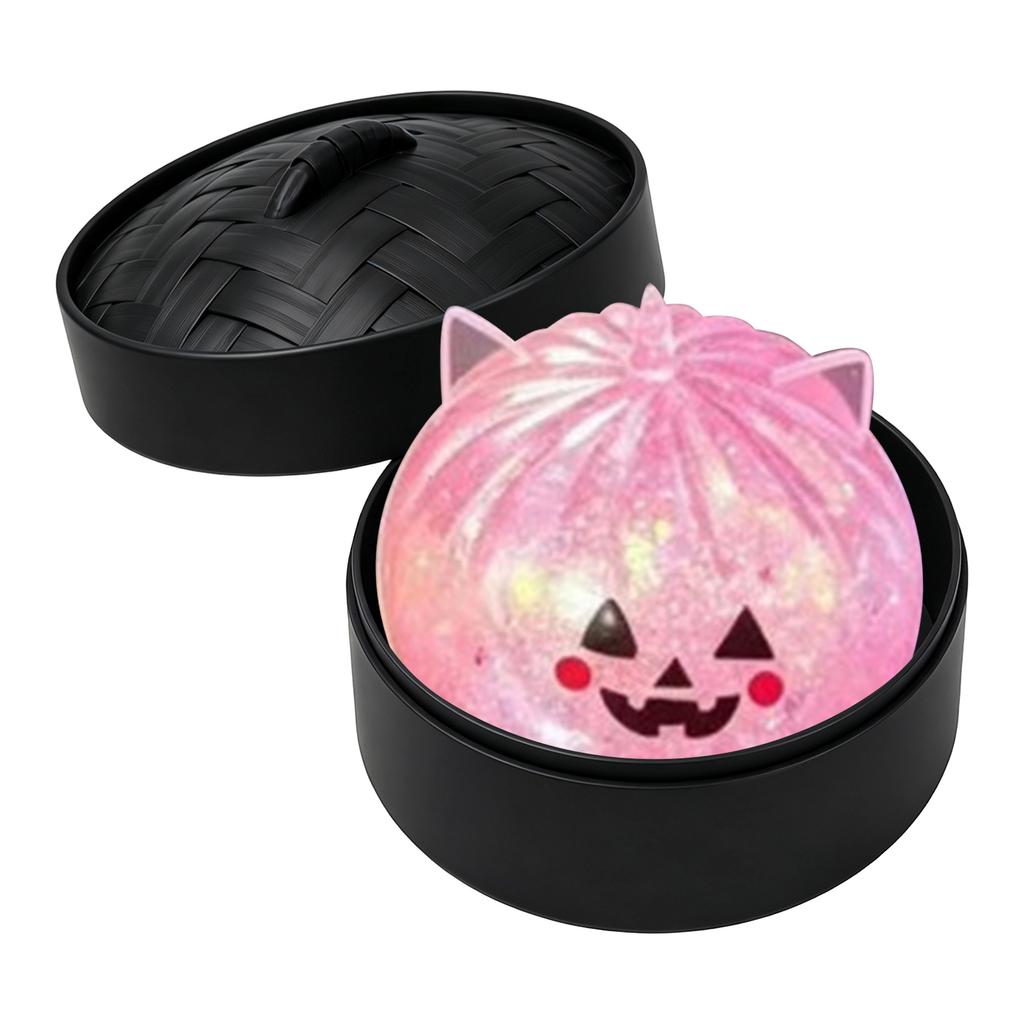 1pc 8.5cm Stress Relief Bun Pinching and Music Relief Toy