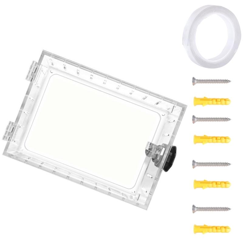 Universelle Thermostatschutzabdeckung Schweres Modell Manipulationssicherer Verriegelungsmechanismus Für Zuhause Büro Schule Präzise Temperaturregelung