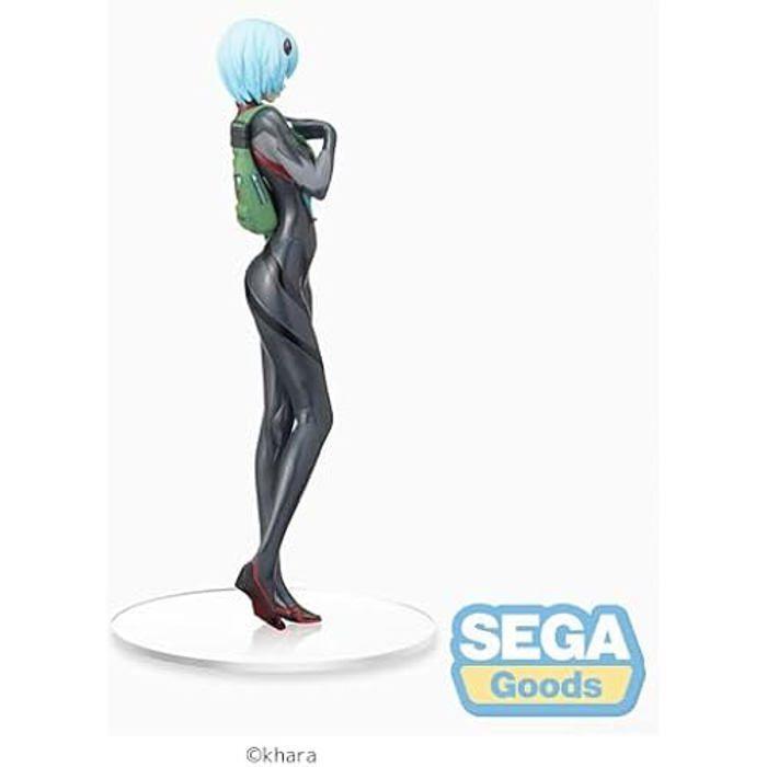 Figurine - SEGA - Rei Ayanami - Black Plugsuit - 22.2 Cm - Import from the Animated Series