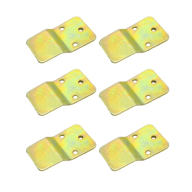 6 Pieces Wall Fan Hooks Sturdy Metal Construction Corrode Resistant Finish Supports 5kg Each