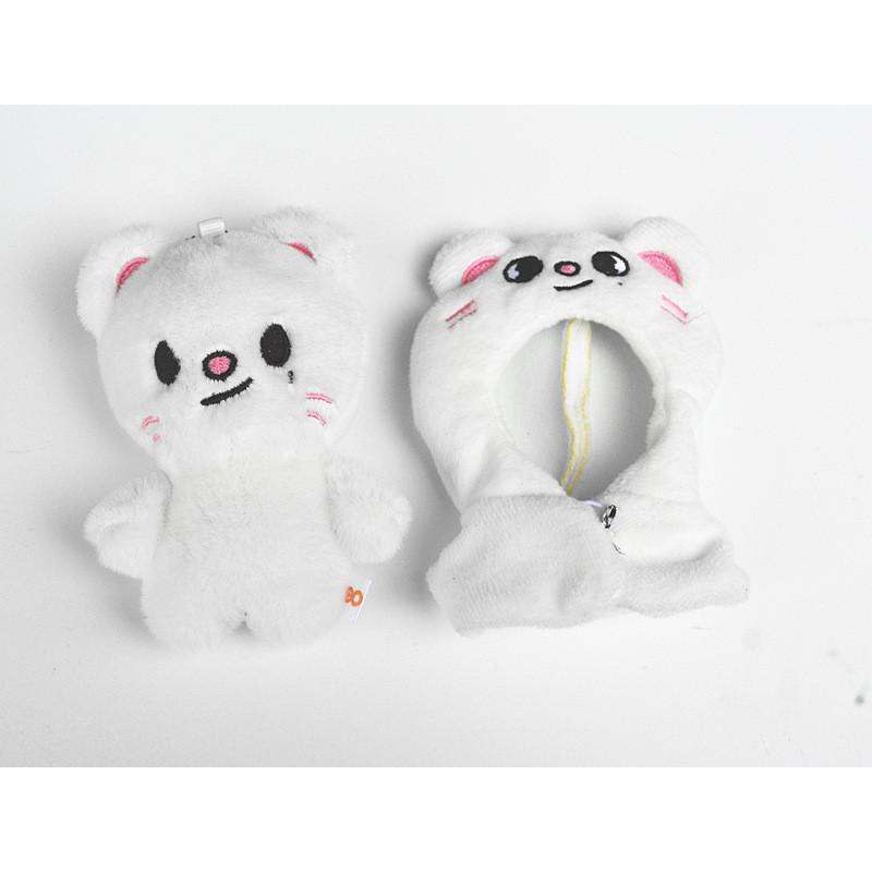 

Слюнявчики Серия Плащ Плюшевые игрушки Dwaekki Сеул FM Волк Чан Мягкая игрушка Плюшевые куклы 8CM