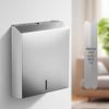 Handun Rectangular Stainless Steel Wall-Mounted Tissue Box