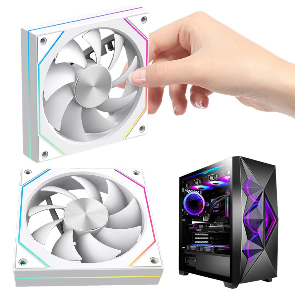 B# 12cm Computer Chassis Fan 1800RPM Speed Quiet Cooling Fan for PC Computer Cas