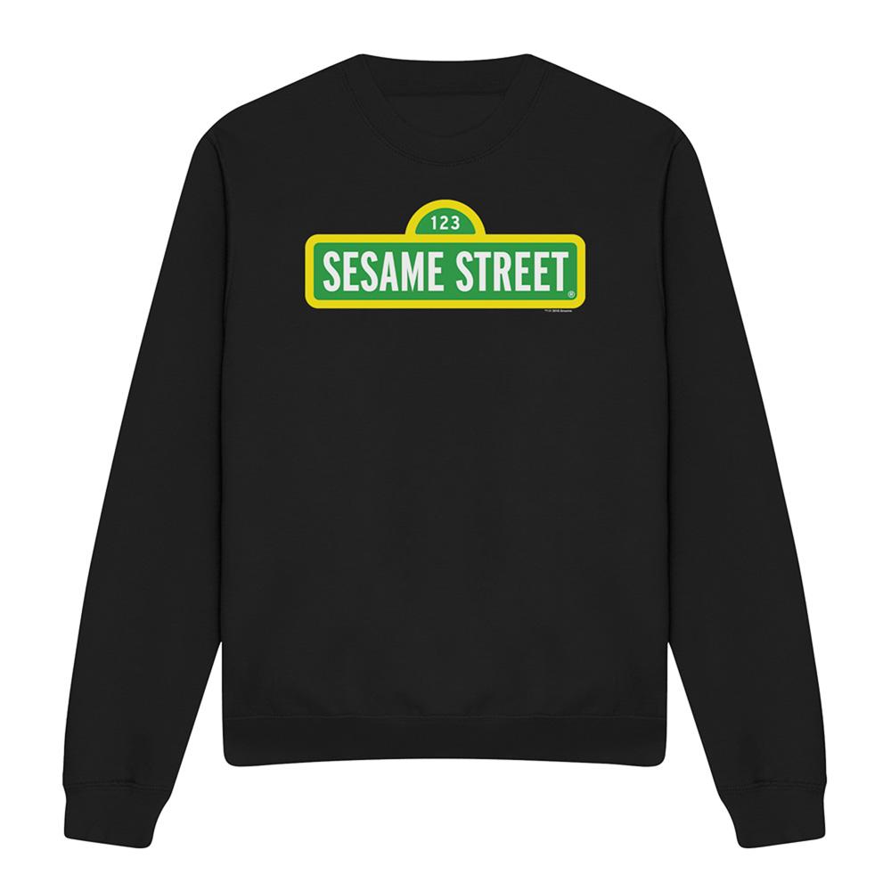 Sesame Street Unisex Adult Logo Sweatshirt