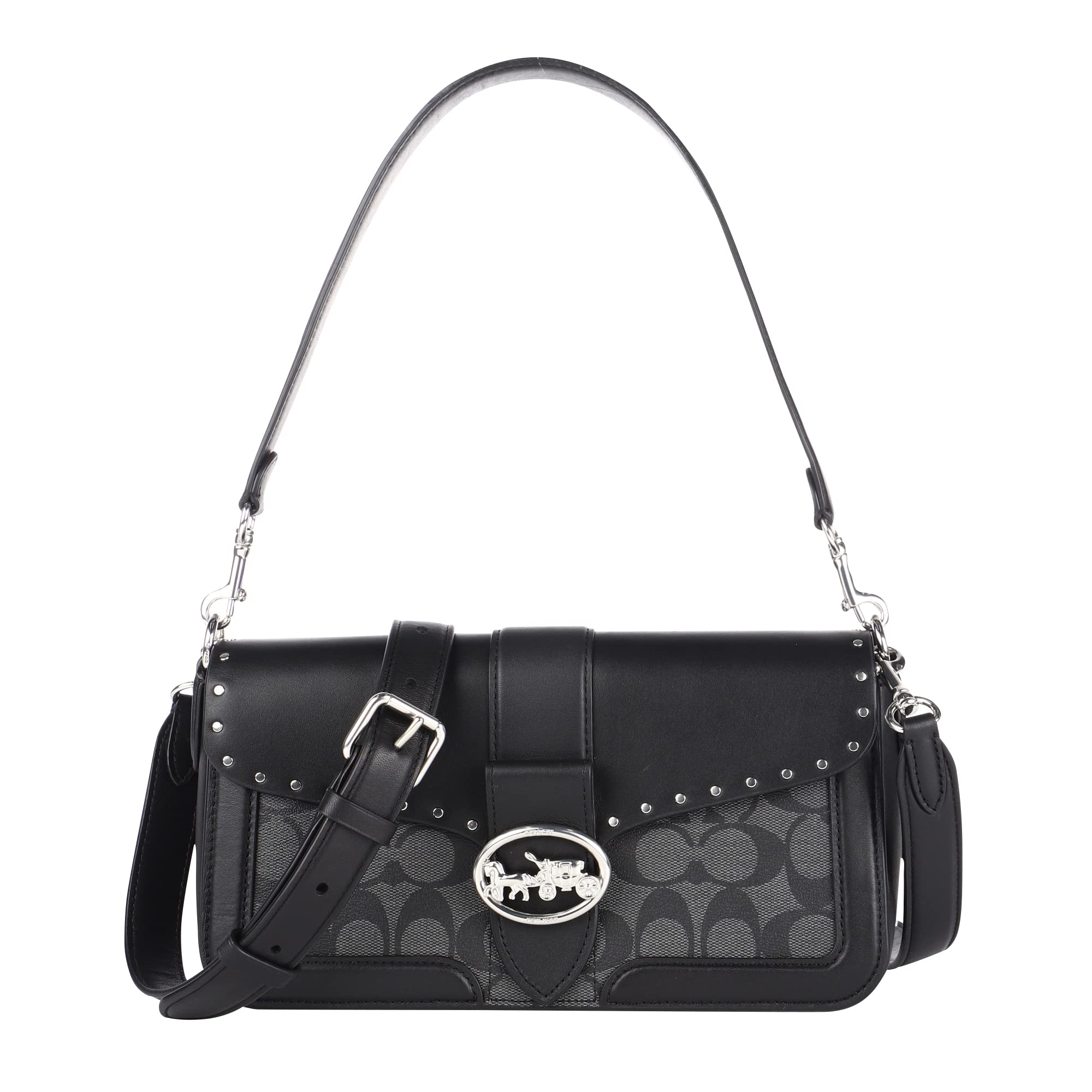 

OUTLET Shoulder Bag 5605 SVS3L Georgie Shoulder Bag Black Black [Coach] [Item]