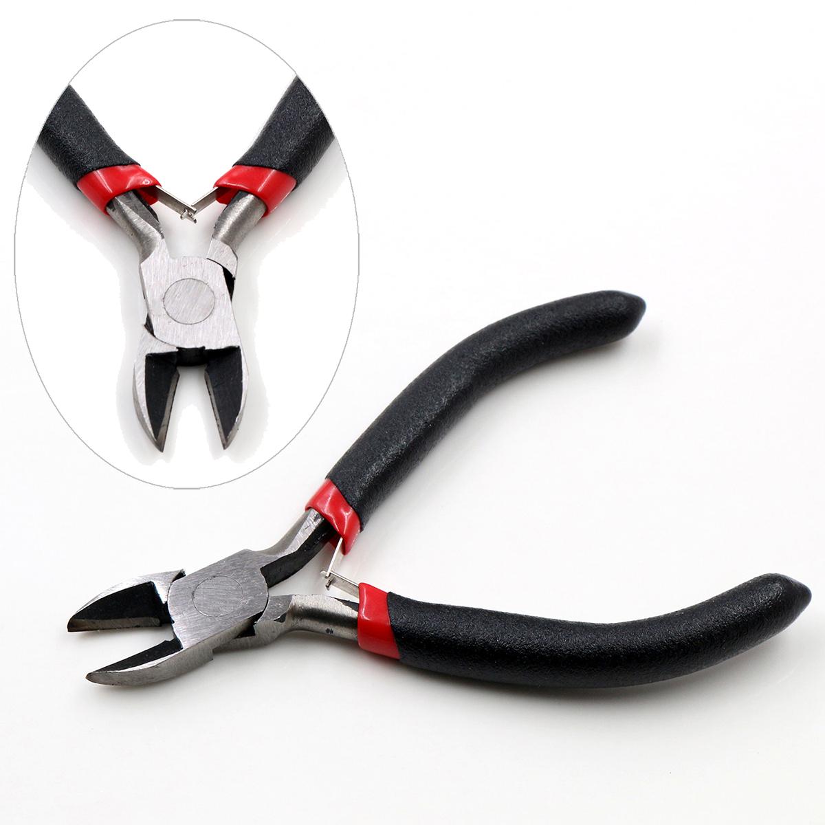

1 Piece Stainless Steel Needle Nose Pliers Jewelry Making Hand Tool Black 12.5cm