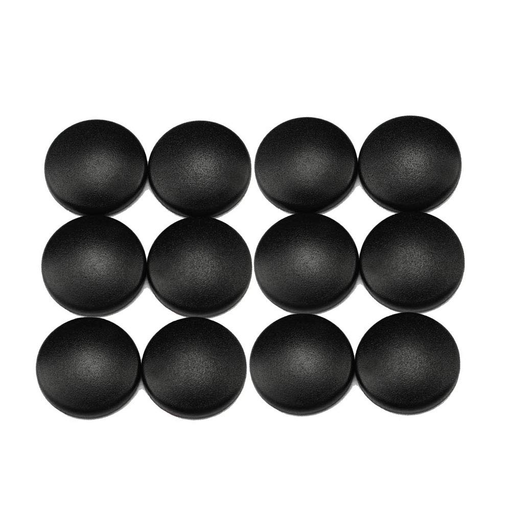 

[Набор из 12 штук] Крышка для винта Toyota, Защитная крышка для винта, Предотвращающая крышка для винта, Автомобиль чёрный