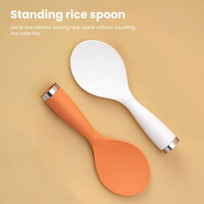 Reisschaufel, langer Griff, Geschirr, Lebensmittelqualität, moderner Standlöffel, Kochzubehör, Küchenbedarf