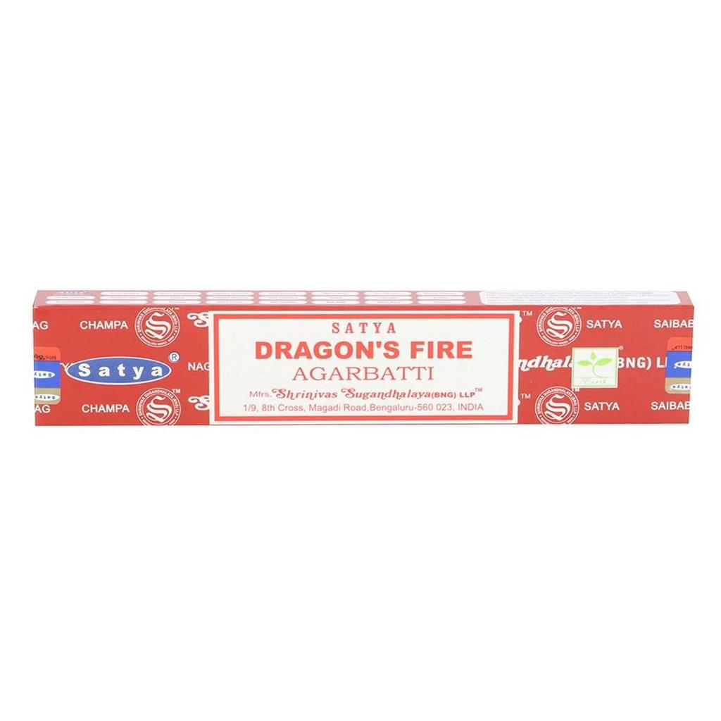 Satya DragonÂ´s Fire Incense Sticks (Pack of 12)