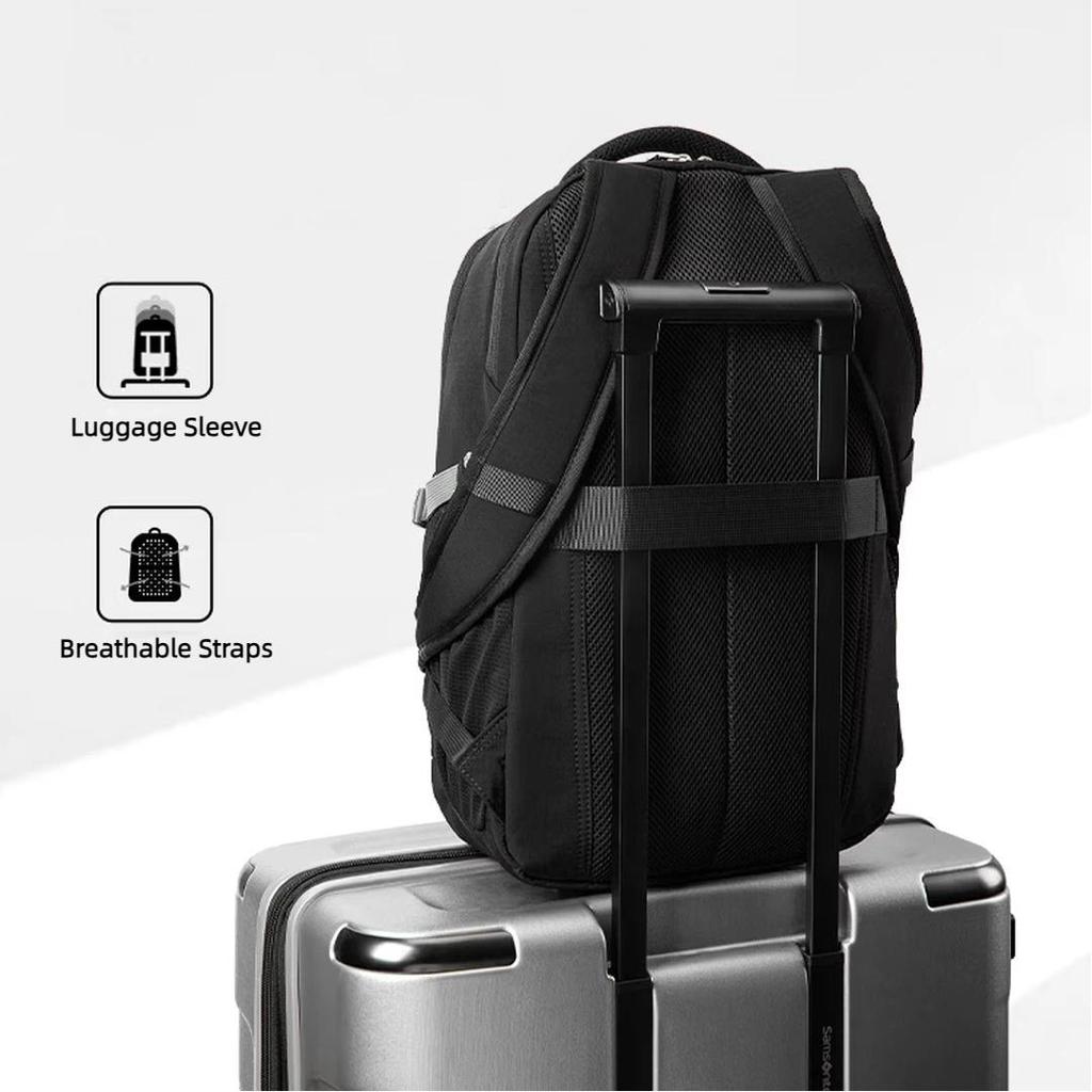 Samsonite Backpack for Business and Commuting, 15.6-Inch Laptop Bag, Multiple Compartments, Black