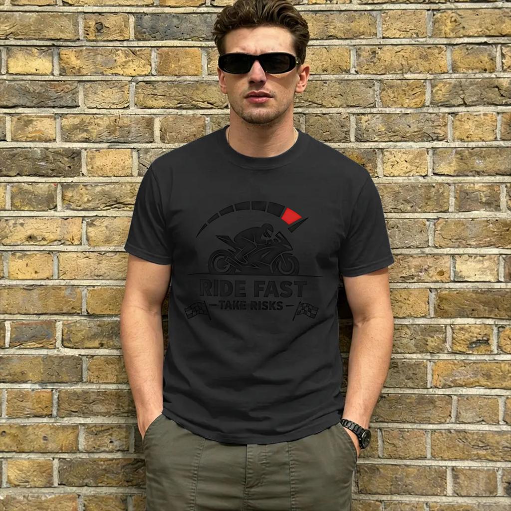 Id Rather Be Riding TShirt Summer Cotton T Shirts For Unisex Harajuku Print Tee Shirt Short Sleeves Vintage Tees
