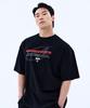 Mihag Performance Stamp Oversized T-Shirt (Black)