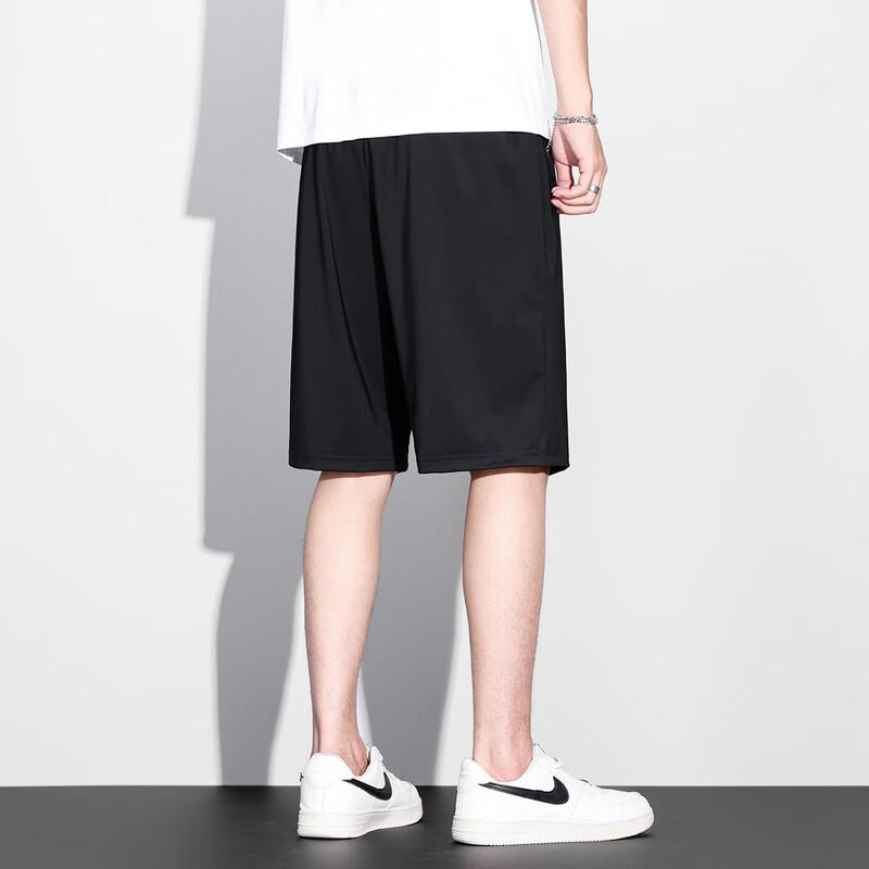 JEEP Men's Ice Silk Straight-Leg Casual Shorts