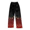 Women's Christmas Print Casual Pants with Pockets and Cuffed for Holiday