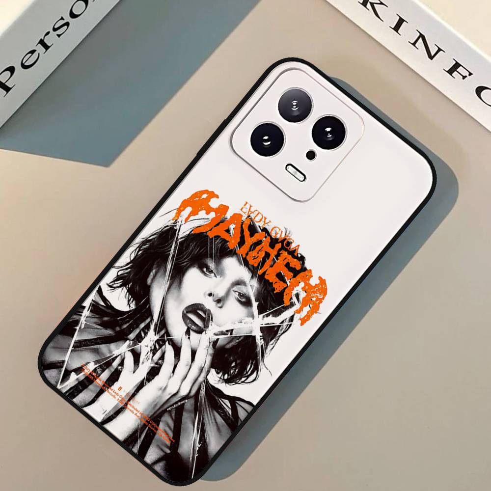 Singer A-Lady Gaga-S Phone Case For Xiaomi 11 12 Redmi Note 11 5G 8T 9A 9 10T Note8Pro Note9 12SUltra Black Case