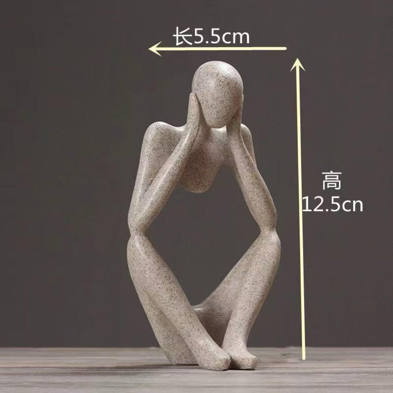 

Скандинавская Изысканная Статуэтка Гостиная Офис Скульптура Домашние Украшения Аксессуары Фигурки Свадебный Подарок Настольное Украшение