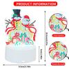 5D Diamond Painting Diy Ornament Usb Port Night Light Desk Lamp Colorful Color-Changing Christmas Holiday Light
