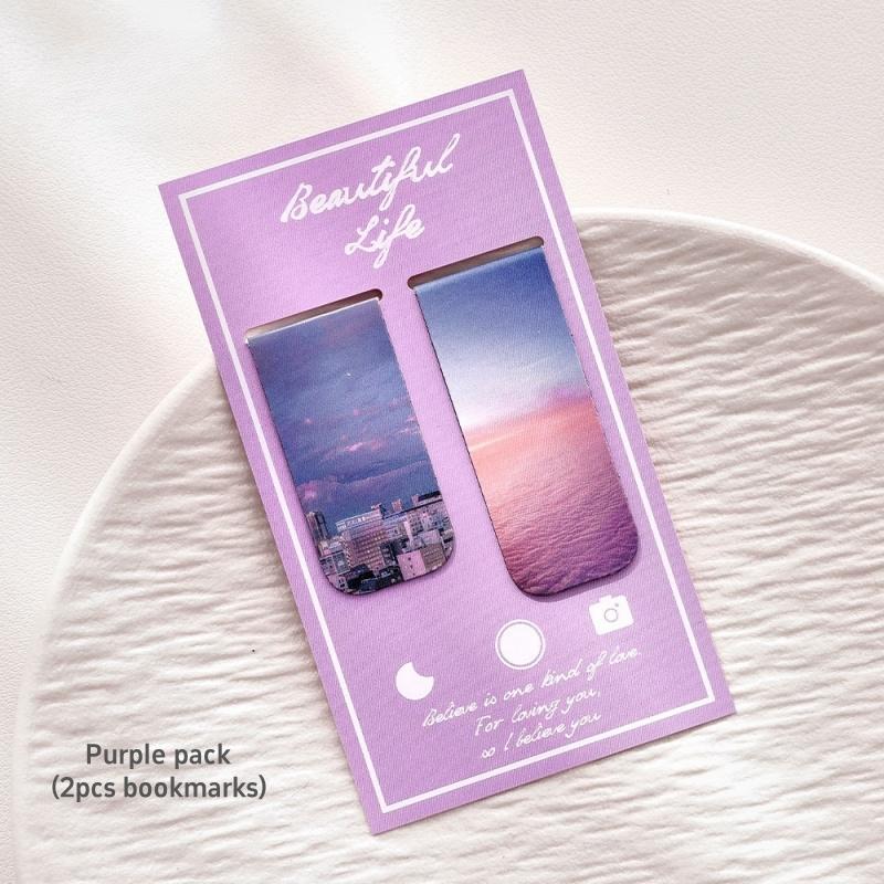 

1/4 упаковки магнитных закладок Beautiful Life для книг, красивые фотографии пейзажей, зажимы для страниц, закладки для книг, уникальный подарок для чтения