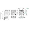 1NO+1NC e-stop push button switch emergency stop switch