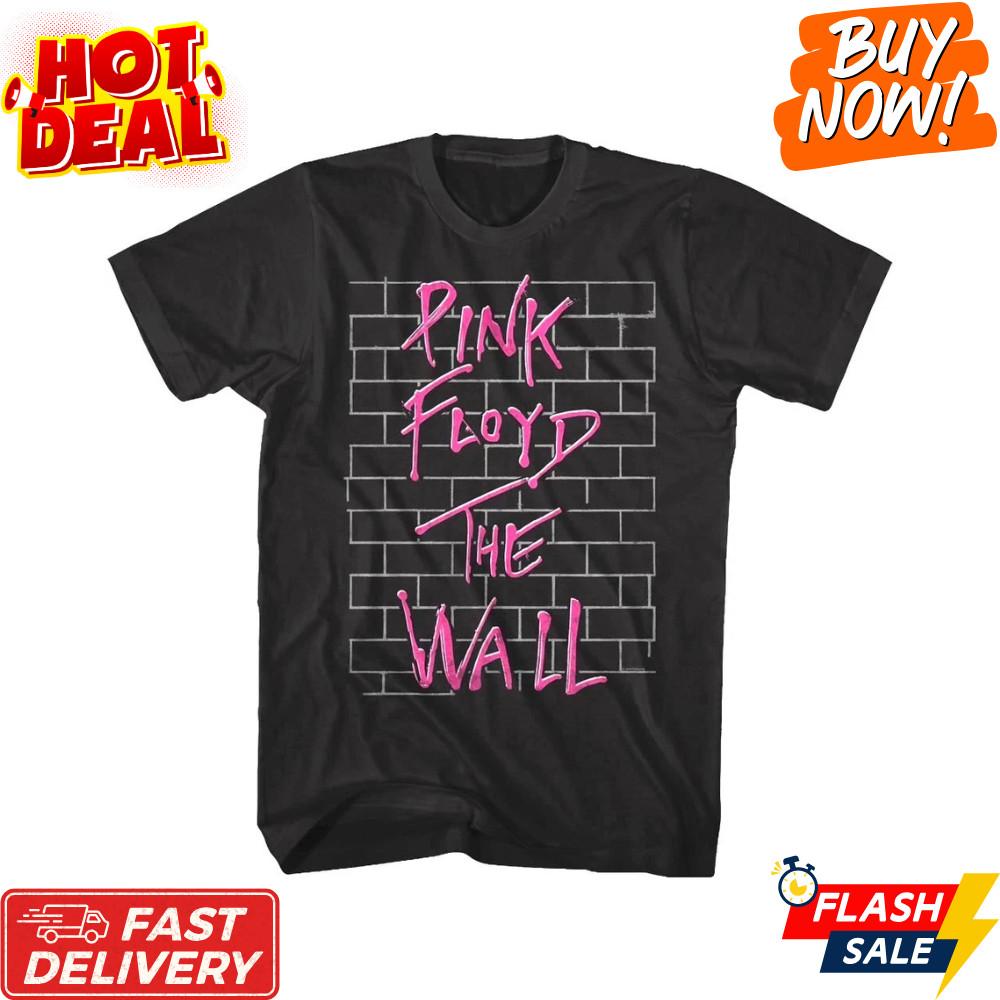 Pink Floyd Inspired The Wall Album Cover Brick Rock Band Music T-Shirt S-5XL Unisex T-Shirt S