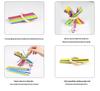 Wooden 3-in-1 Stick Pulling Game: Color Recognition, Parent-Child Interactive, Concentration & Balance Toy.
