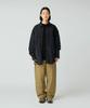 Snow Peak Garment Dyed Convertible Shirt Long and XL SH-25AU002, Sleeve, Men's Women's, Black,
