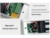 Adjustable Magnetic Aluminum Alloy Door Lock, Surface Mounted, 280kg, 12V/24V Access Control