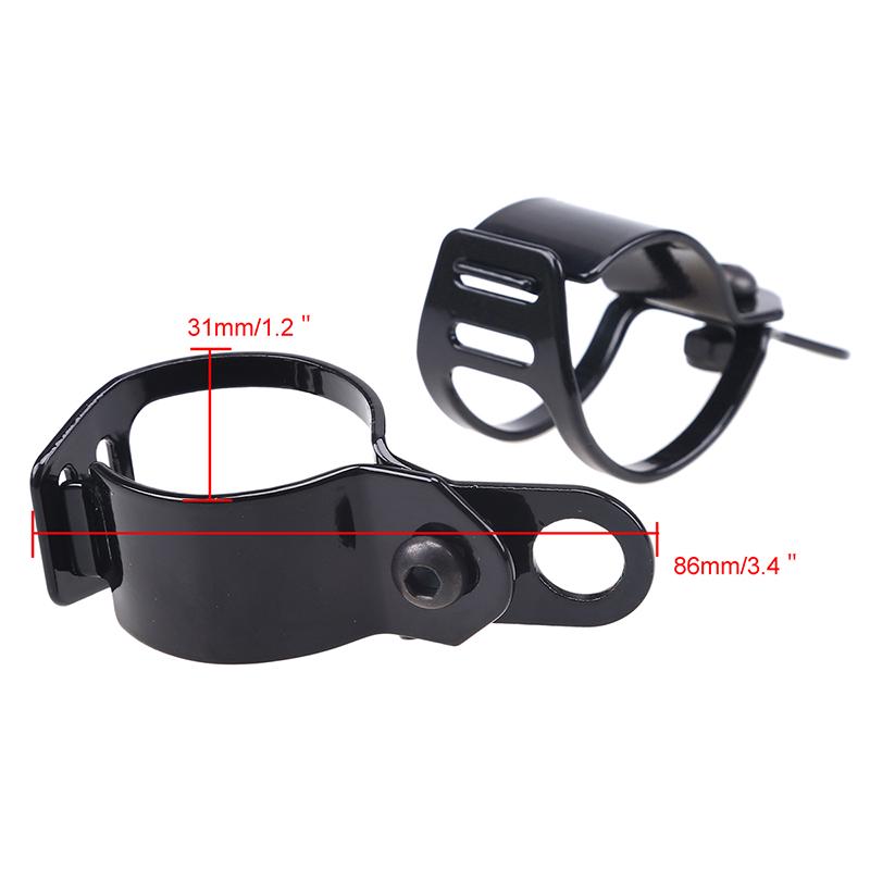 2 ks držáky na motocyklová světla 28 mm 29 mm 30 mm 31 mm motocyklové směrové světlo přemístění vidlicové svorky držák světla příslušenství