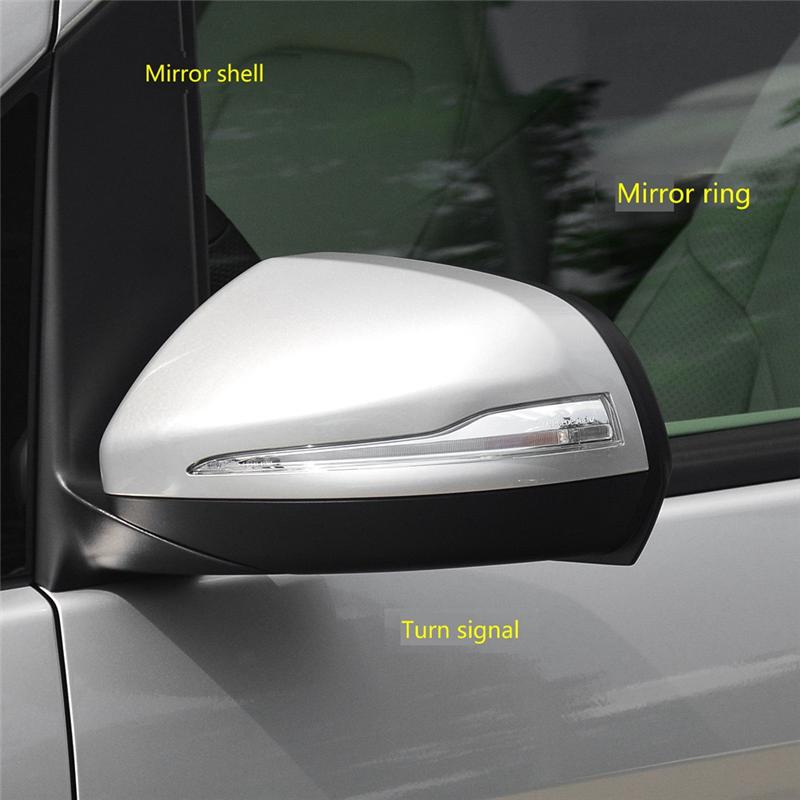 A4478101600 Car Side Mirror Frame Holder for Mercedes-Benz Vito W447 2016- Rearview Glass Surround Housing