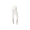 Li-Ning Fitness Series Solid Color Mixed Performance Shaping Leggings Women Leggings Off-White AULS052-15