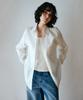 AAU Relaxed Sheer Cotton Shirt_Ivory