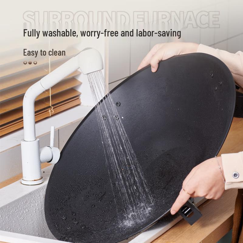 Foldable Outdoor Hotpot & BBQ Grill