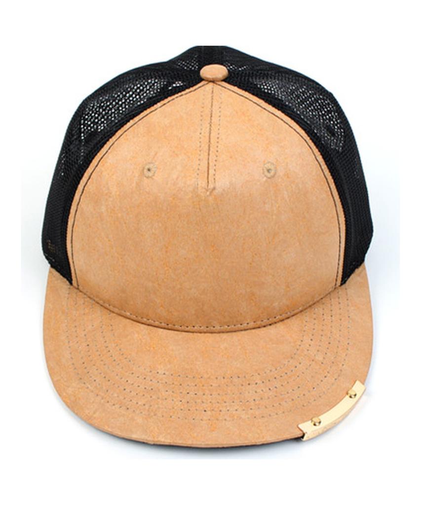 Yunibeosyeolkemiseuteuli Paper Mesh Strapback Cap Paper Hat Strapback