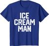 EISCREME-MANN Lustiges Partykostüm Vatertagsgeschenk Neuheit T-Shirt Eiscreme-Liebhaber Streetwear Lässig Baumwolle Tägliche T-Shirts