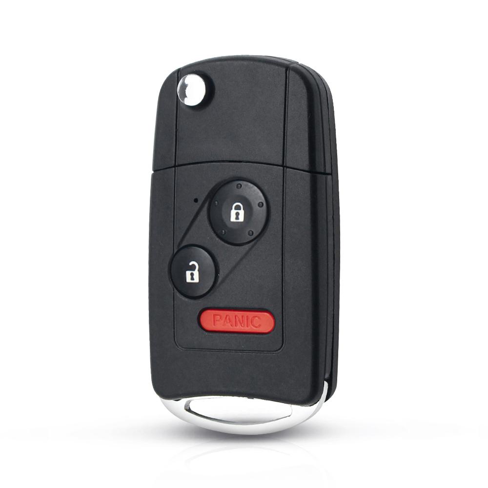 2/3/4 Buttons Modified Remote Key Shell Fob Case For Honda Fit Crv Civic 2009 Insight Ridgeline Hrv Jazz Accord Jazz 2008