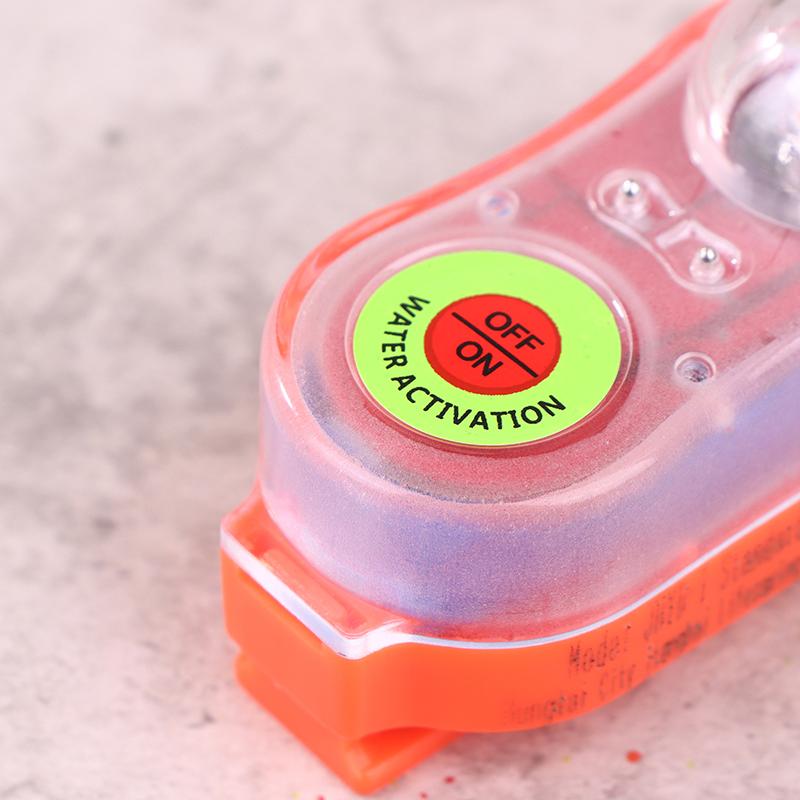 Lityum Can Yeleği Işığı Dikkat Çekici Çekici Işık Lamba Can Yeleği Işığı Can Yeleği İçin Dış Mekan Yetişkin Çocuklar Can Kurtarma