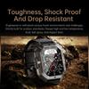 2025 New Men Sports SmartWatch 2.02in Screen Blood Oxygen Heart Rate Bluetooth Talking Watch 100+ Sport Mode Outdoor Smart Watch