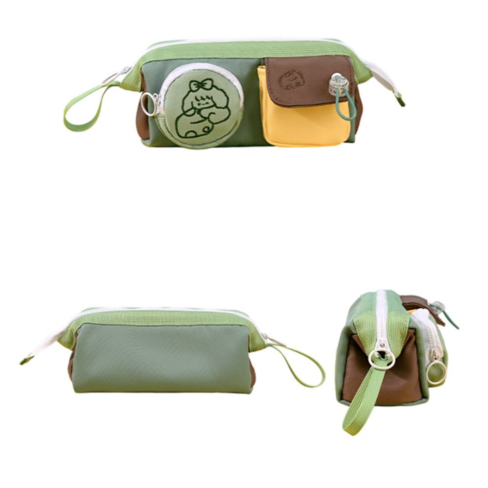 Cute Pencil Bag Simple Stationery Bag Portable Pencil Case Elementary School Students