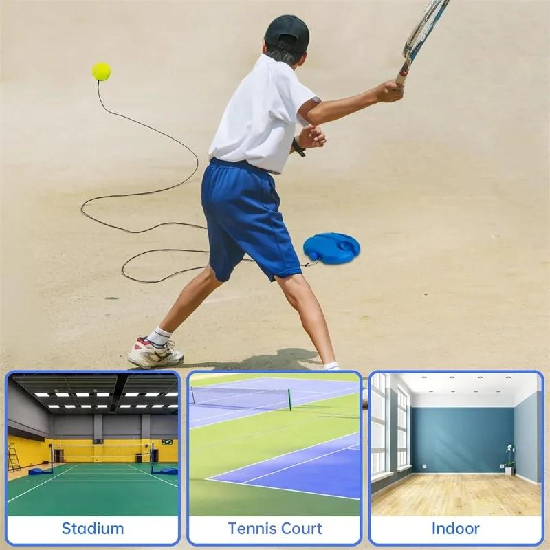 Exercise Self Study Rebound Ball Indoor Tennis Exercise Tennis Training Ball Tennis Trainer Professional Training Primary Tool