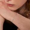 Lunne Silver 925 Black Spinel Glow Bracelet #Lsb25