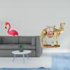 Flamingo Camel Garden Sculpture Figurine Animal Ornament for Holiday Art Entrance Shelf Living Room