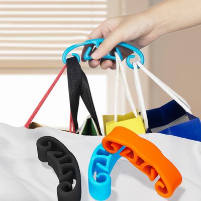 Grocery Bag Carrier Heavy Duty Plastic Bag Organizer Rack Weak Hands Pain
