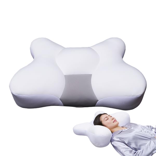 Suisoku 1.0 Pillow, Made In Japan [Soft and Fluffy Pillow], Includes a Special Cover, 24X, FLEFIMA CCM, for a Restful Sleep