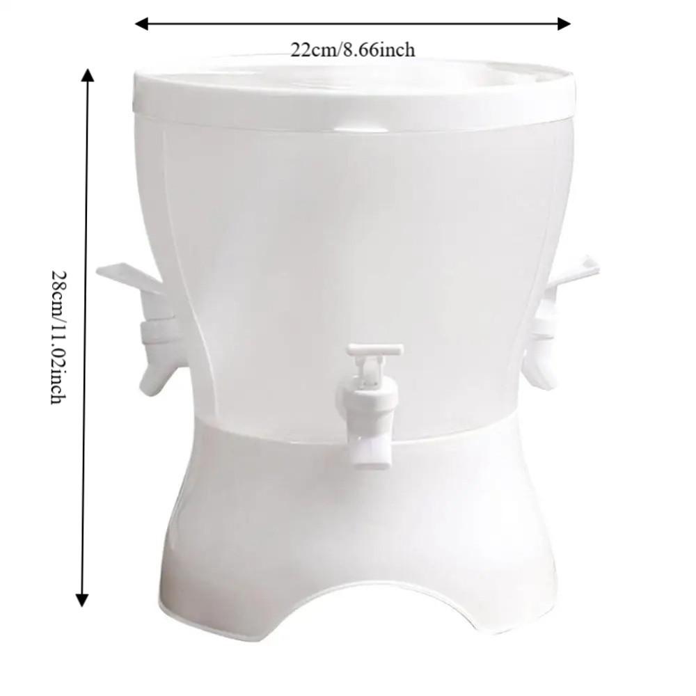 with Faucet Drink Kettle 3 Compartment Water Jug Multifunctional Cold Water Bucket  Bar